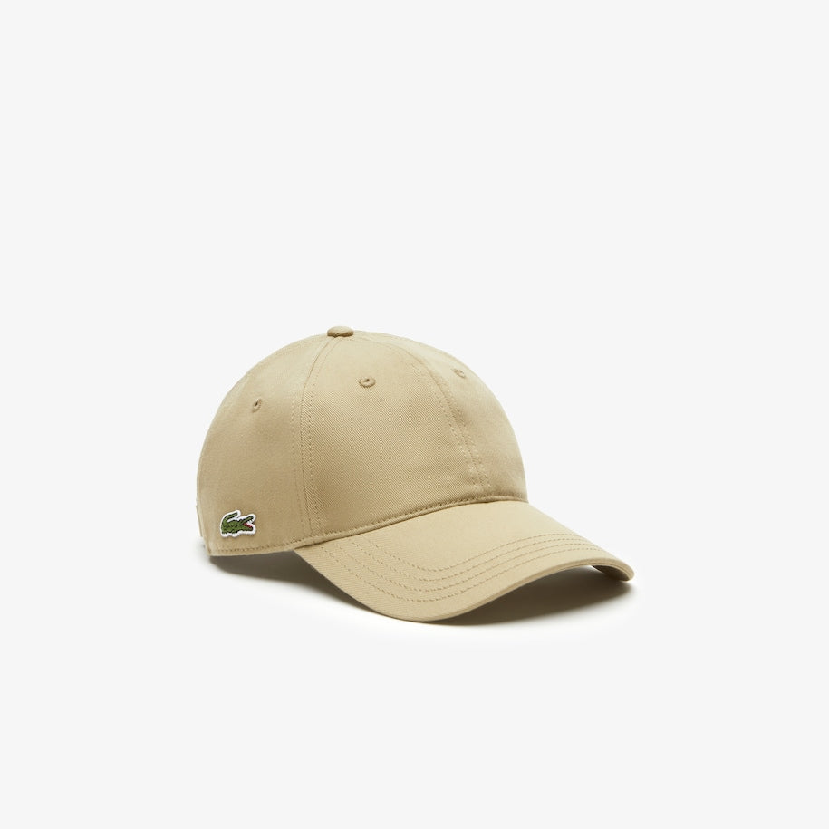 Berretto Unisex in Cotone Lacoste / Beige - Ideal Moda