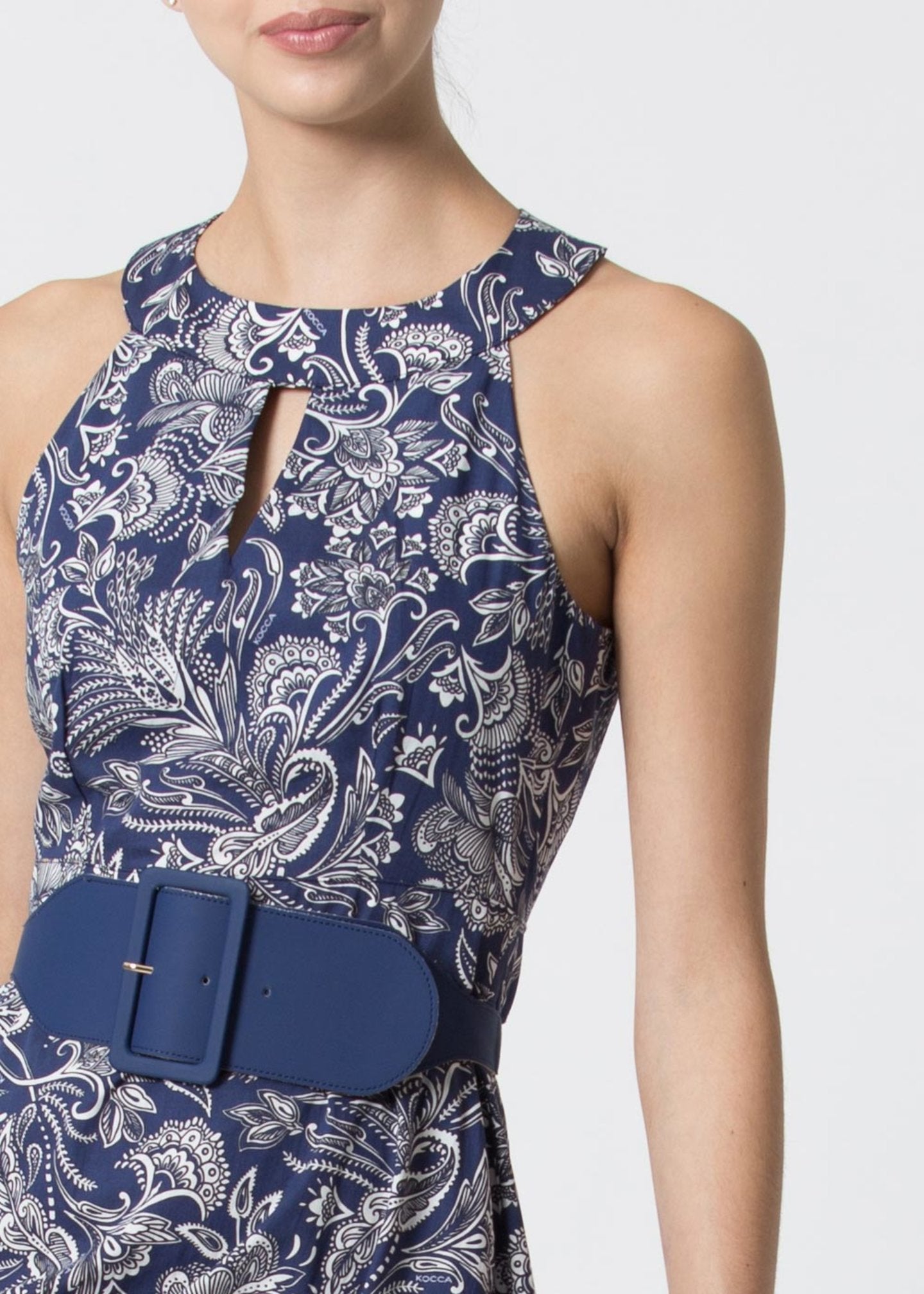 Abito Kocca Corto / Blu - Ideal Moda
