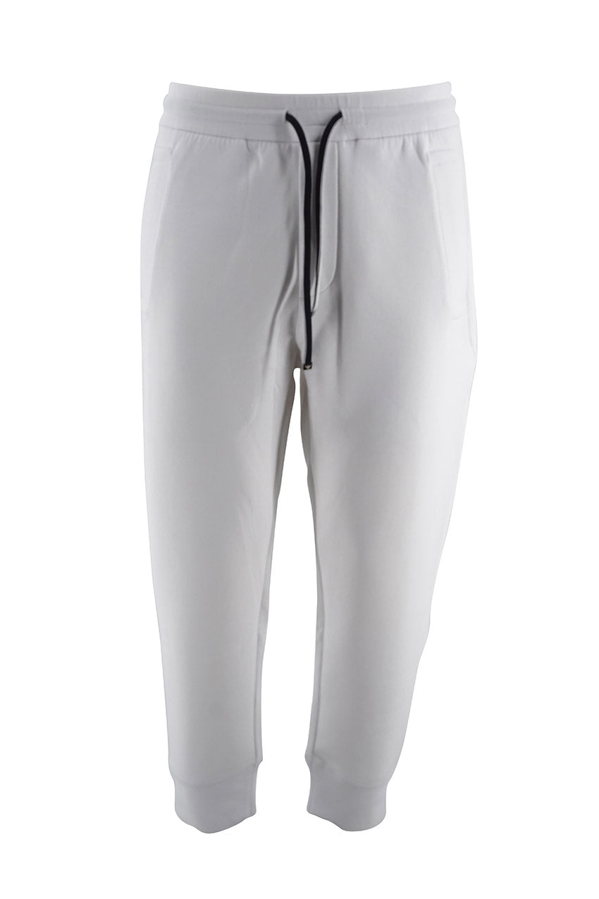 Pantalone Emporio Armani con logo / Bianco - Ideal Moda