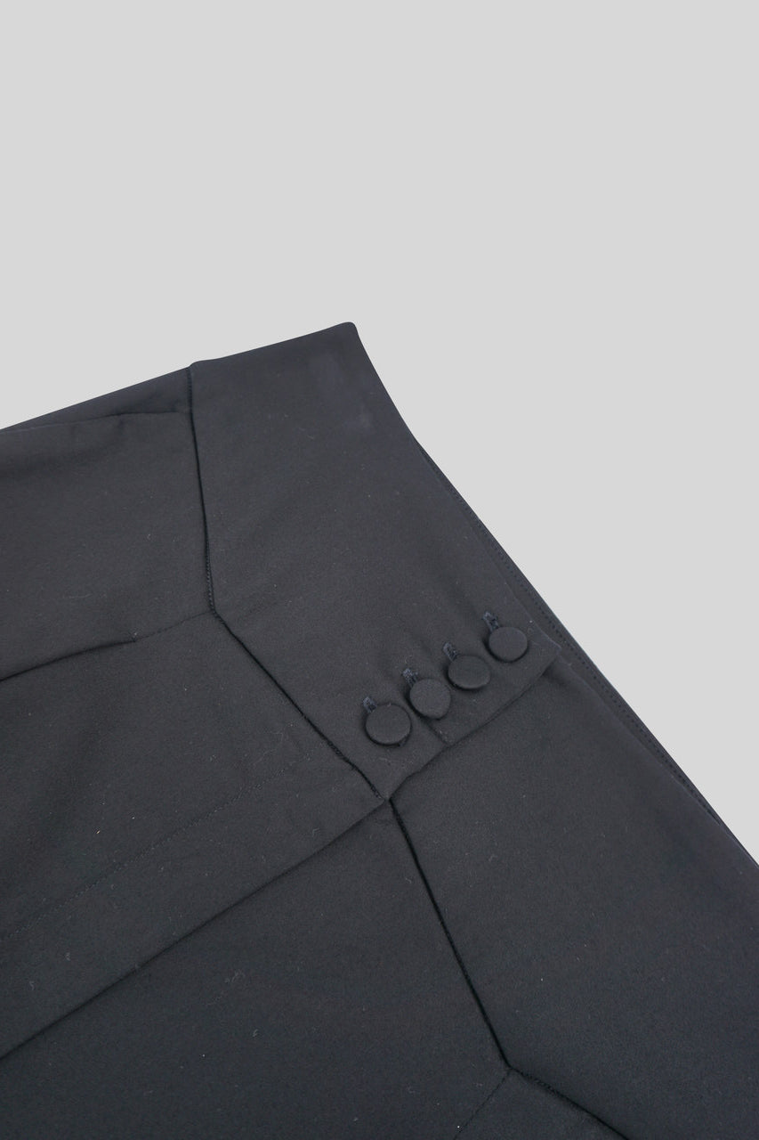Pantalone in Cotone / Nero - Ideal Moda