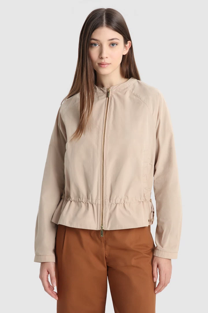 Giacca Woolrich City Bomber / Beige - Ideal Moda