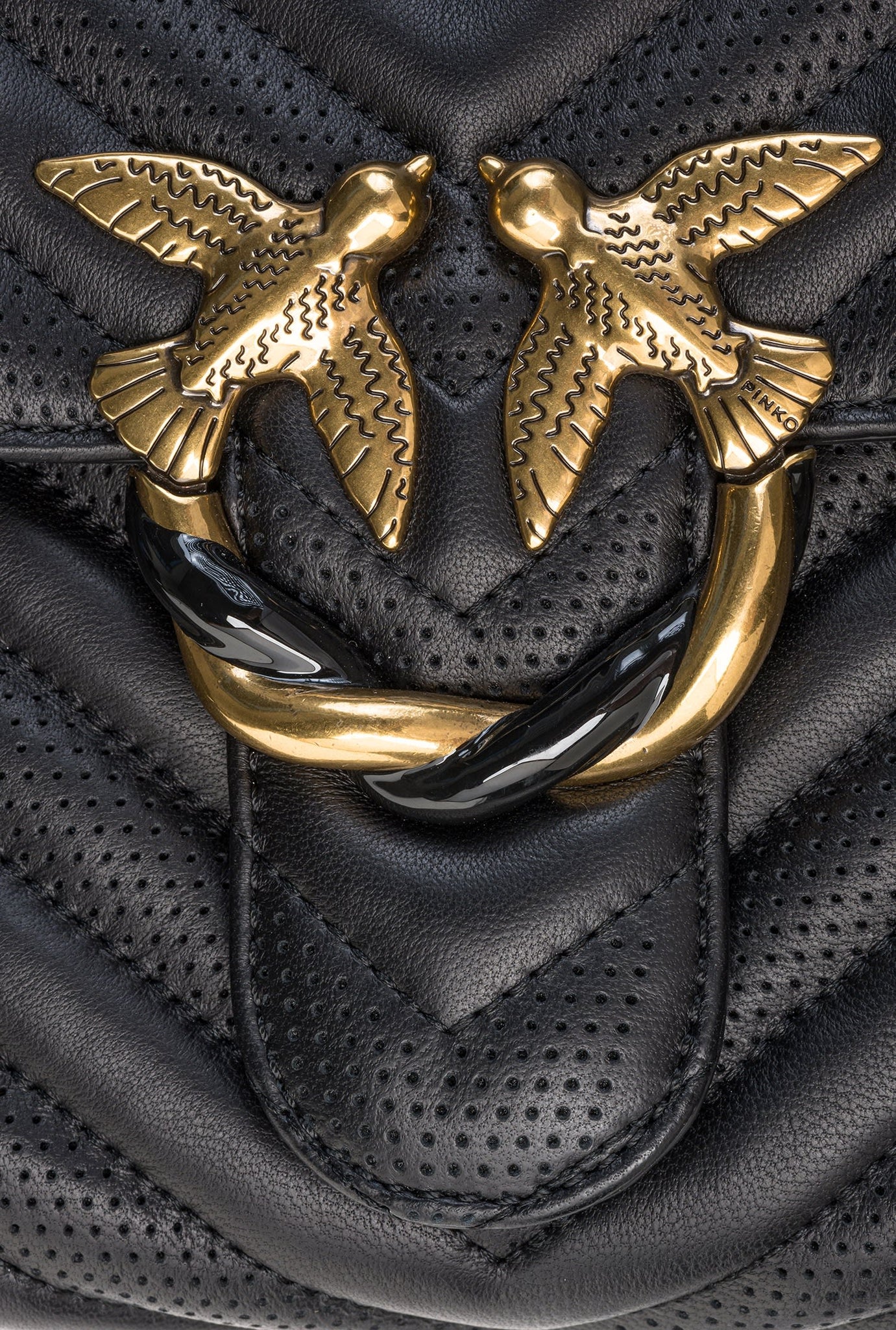 Borsa Pinko Love Lady Puff / Nero - Ideal Moda