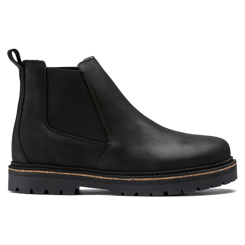 Stivaletto in Pelle Samosciata Birkenstock / Nero - Ideal Moda