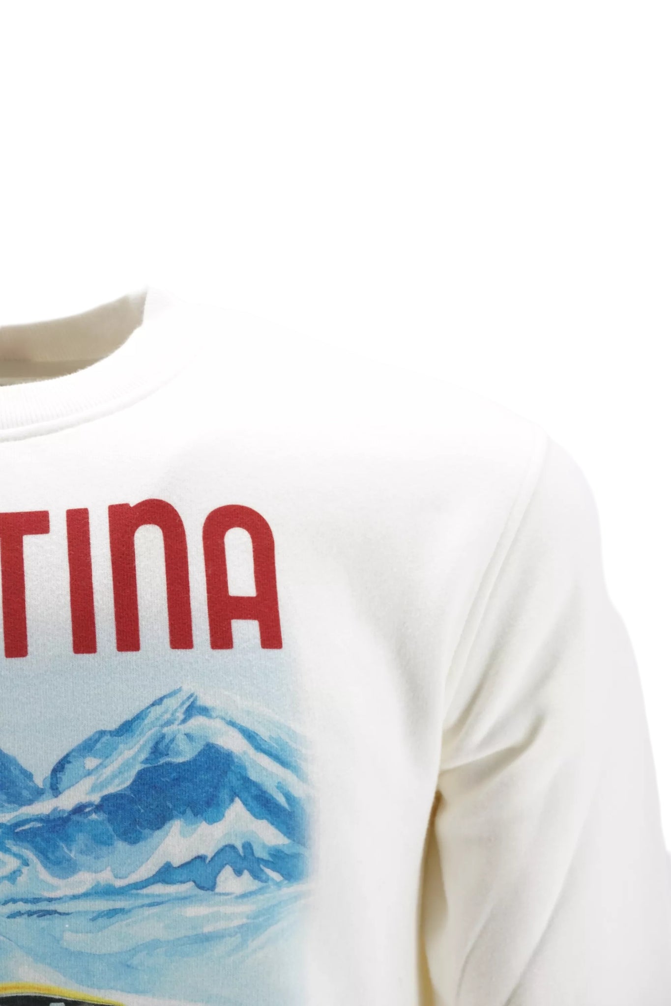 Felpa Girocollo con Stampa Mc2 Saint Barth / Blu - Ideal Moda