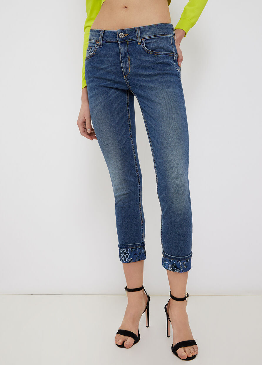 Jeans Liu Jo Skinny con Risvolto / Jeans - Ideal Moda