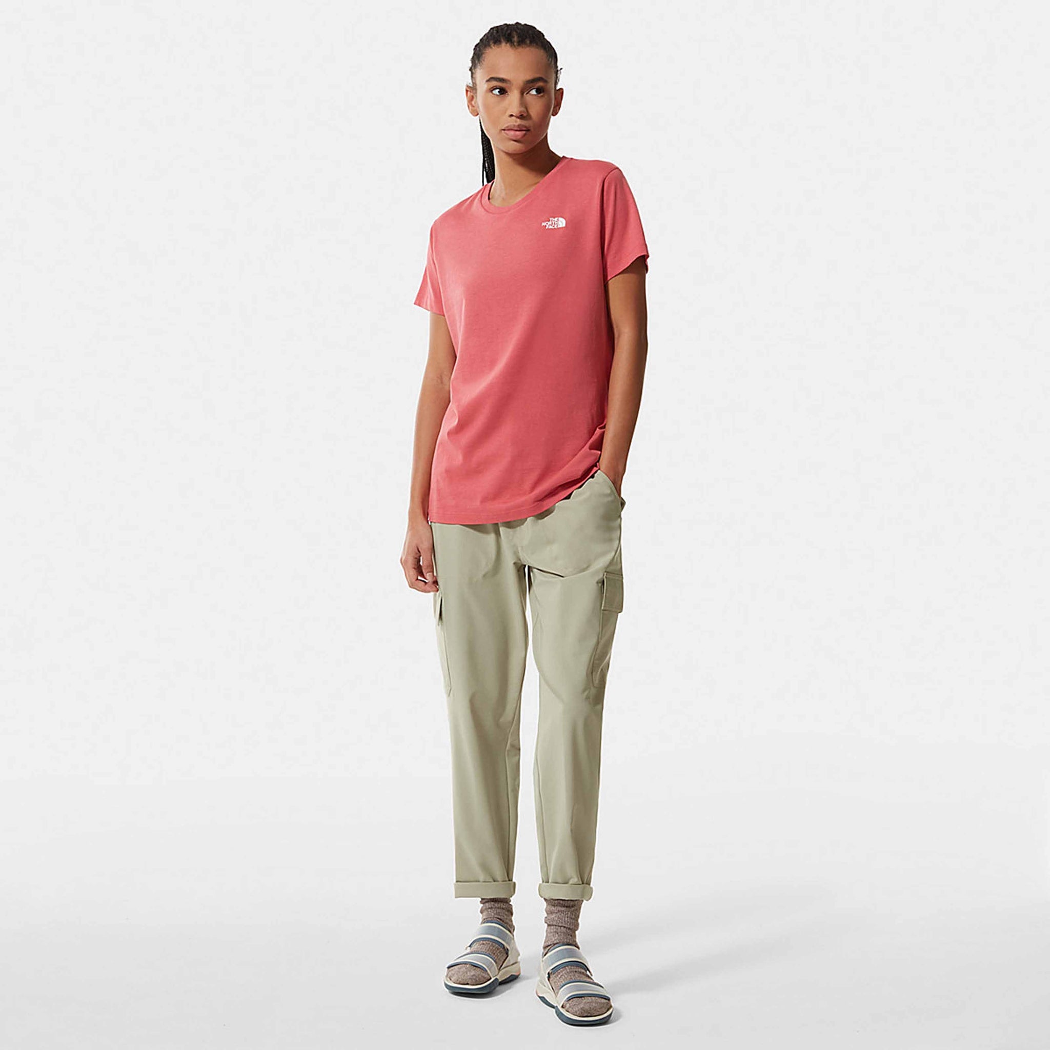 T-Shirt The North Face Donna / Rosa - Ideal Moda