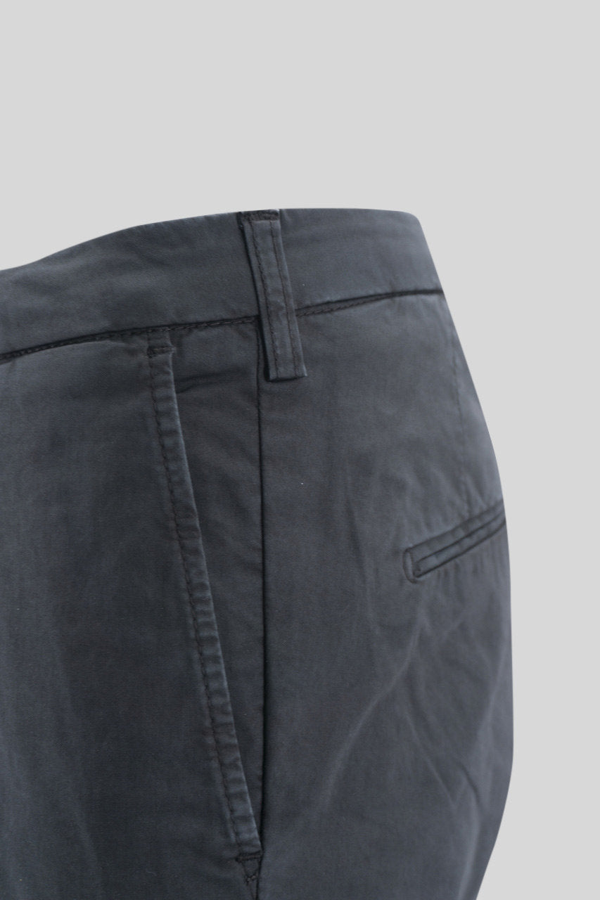 Pantalone "Capri" in cotone / Grigio - Ideal Moda