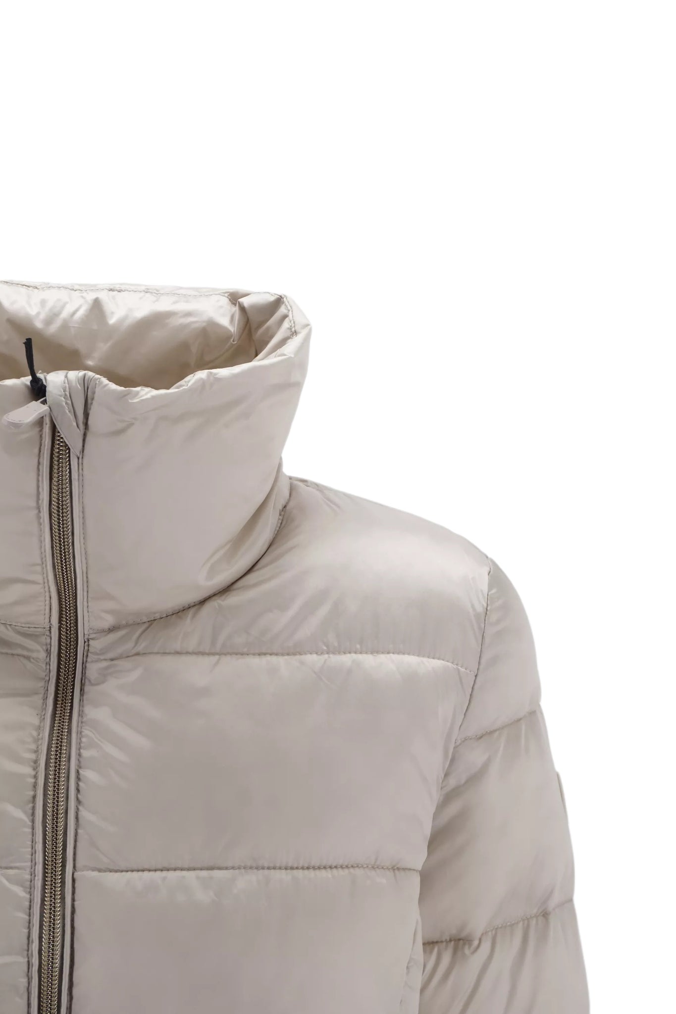 Giubbino con Collo Save The Duck / Beige - Ideal Moda
