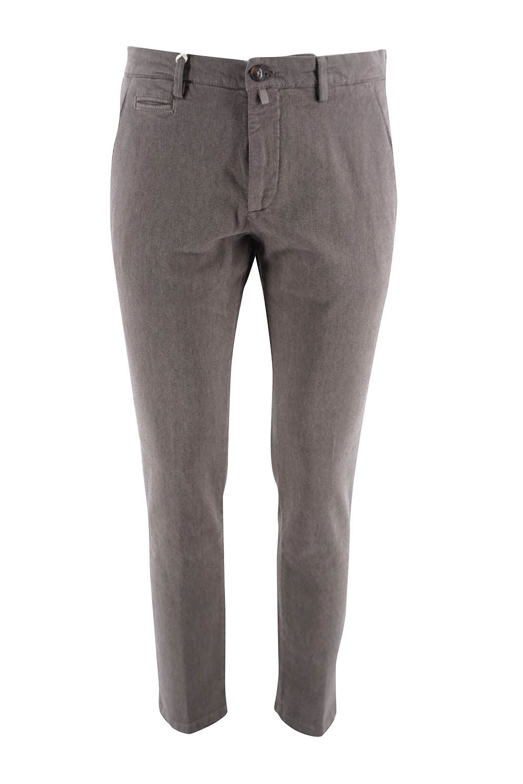 Pantalone Briglia con Tramatura / Grigio - Ideal Moda