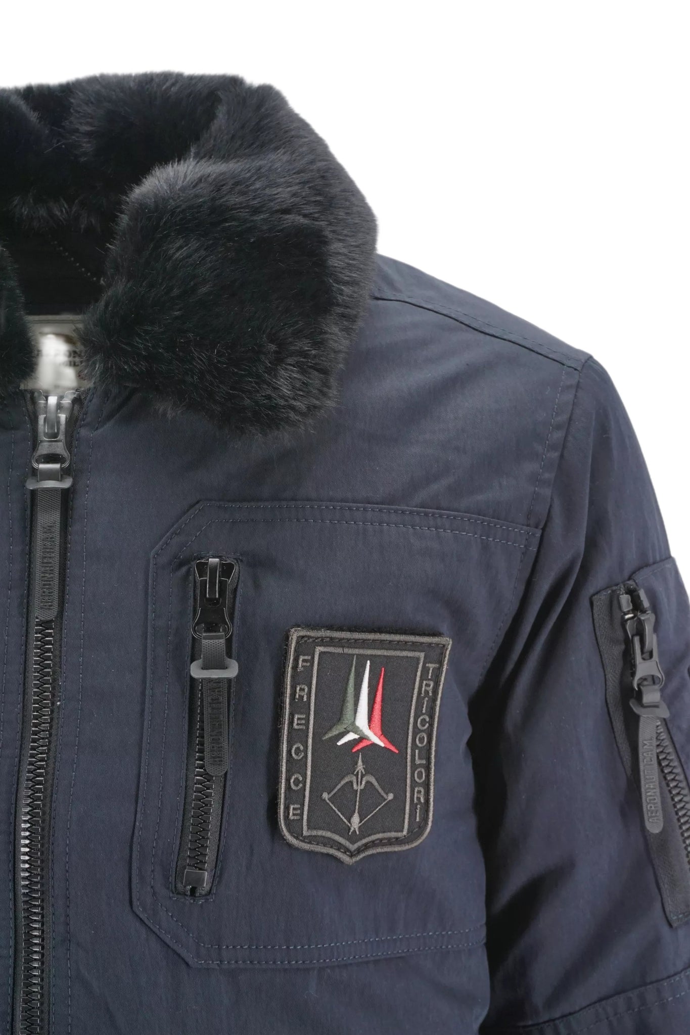 Giubbino con Logo Aeronautica Militare / Blu - Ideal Moda
