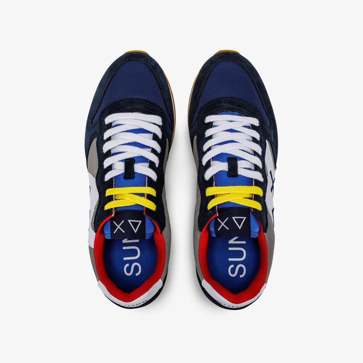 Sneaker Sun68 Jaki Tricolors / Blu - Ideal Moda