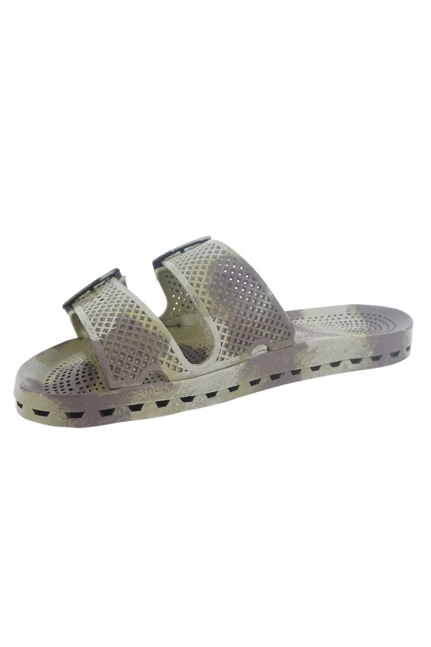 Ciabatta Uomo Sensi 4150/u Militare, Chiusura A Strappo, Suola In Gomma, Colore Verde, Taglia 42, Modello La Jolla Primavera/Estate 2017