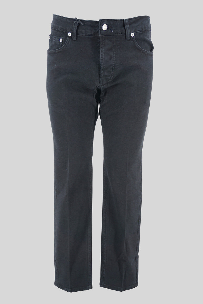 Jeans Nero Vestibilità Slim / Nero - Ideal Moda