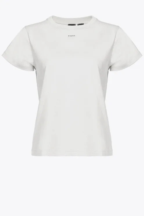 T-Shirt con Logo Pinko / Bianco - Ideal Moda