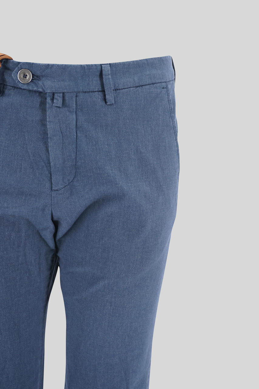 Pantalone Slim Fit / Blu - Ideal Moda