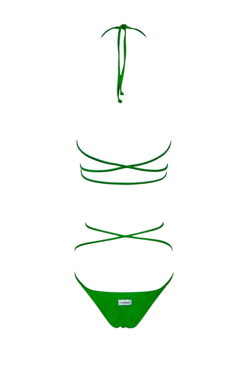 Bikini in Lycra Matinèe / Verde - Ideal Moda