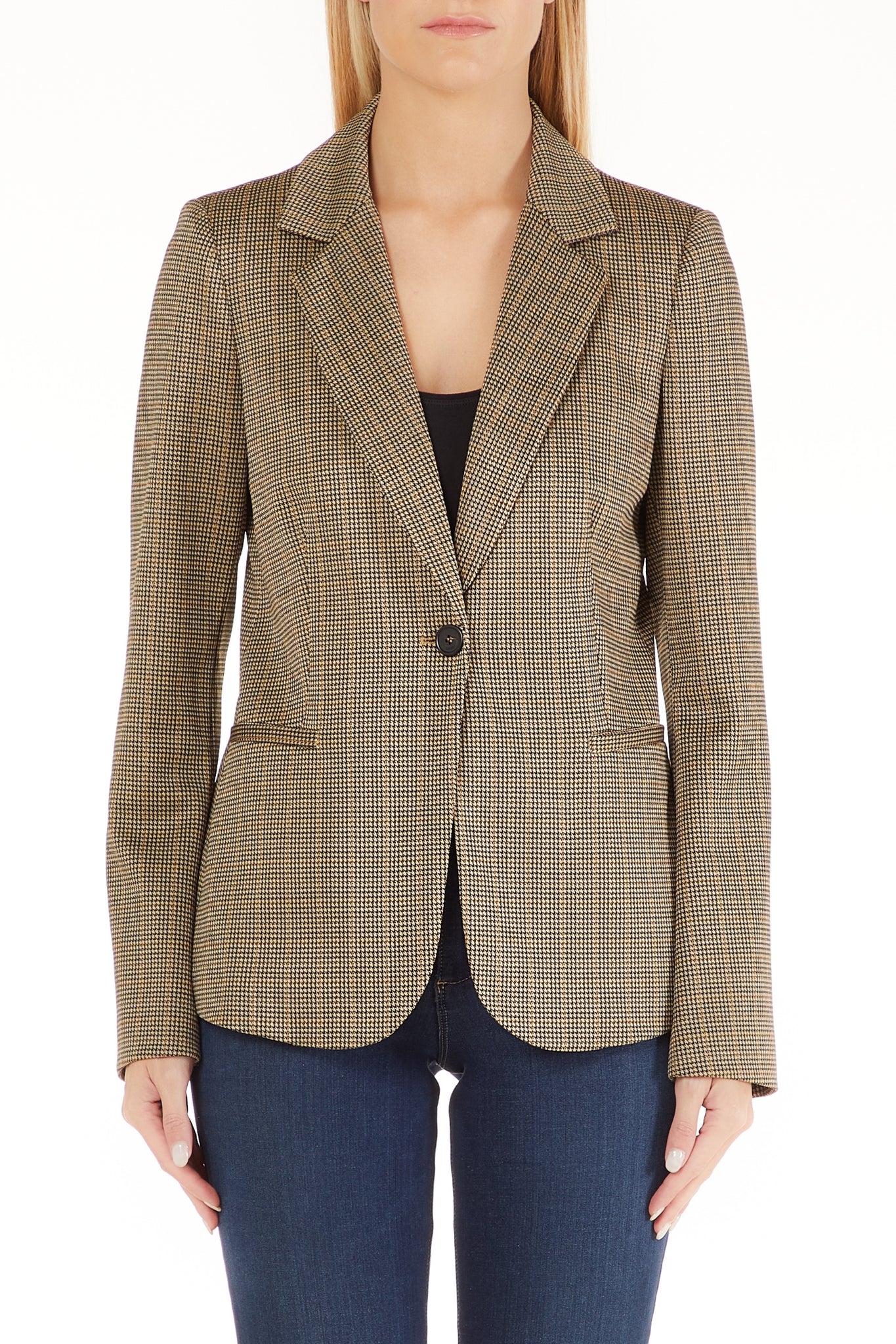 Giacca con Fantasia Liu Jo / Beige - Ideal Moda