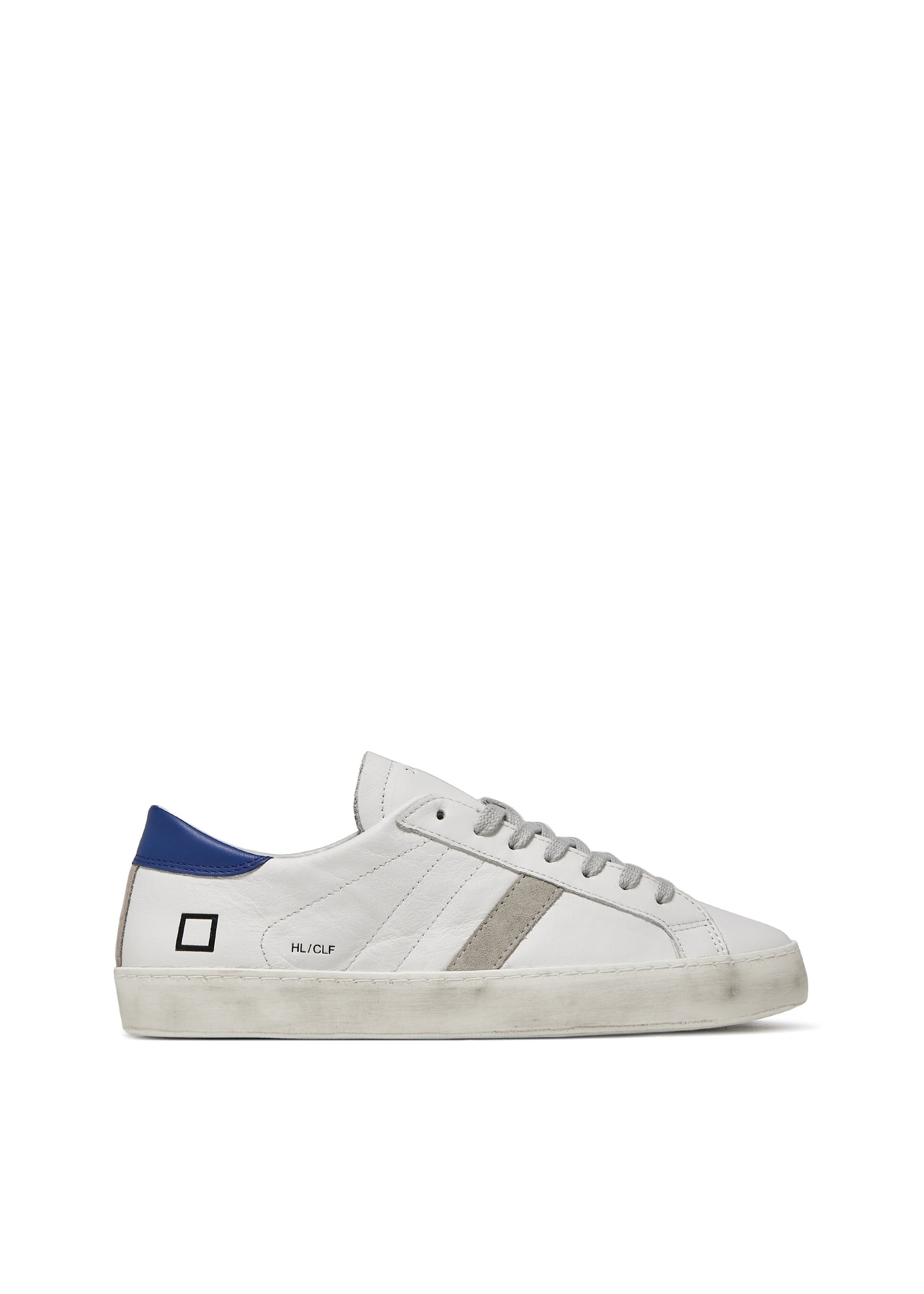Sneaker Hill Low Calf DATE / Bianco - Ideal Moda