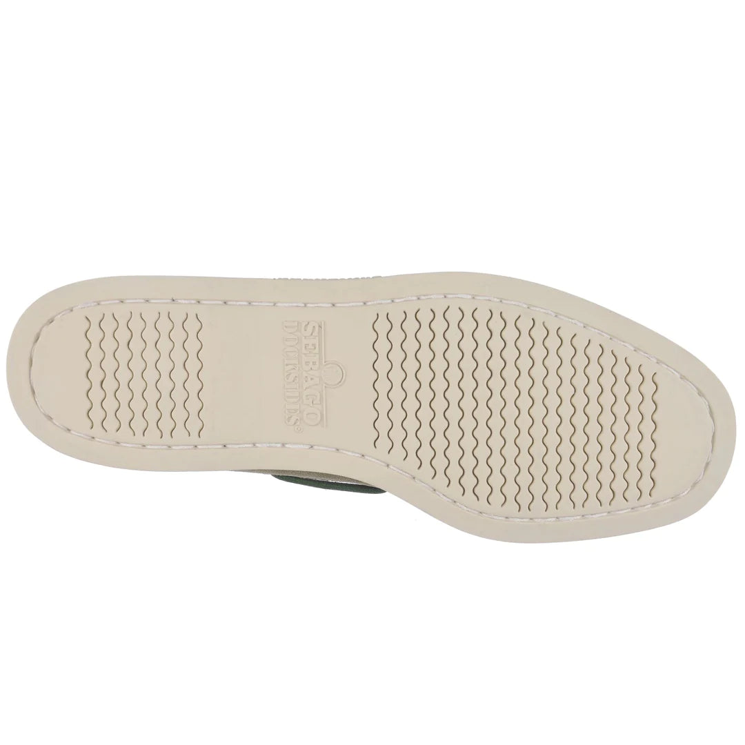 Mocassino Portland in Camoscio Sebago / Verde - Ideal Moda