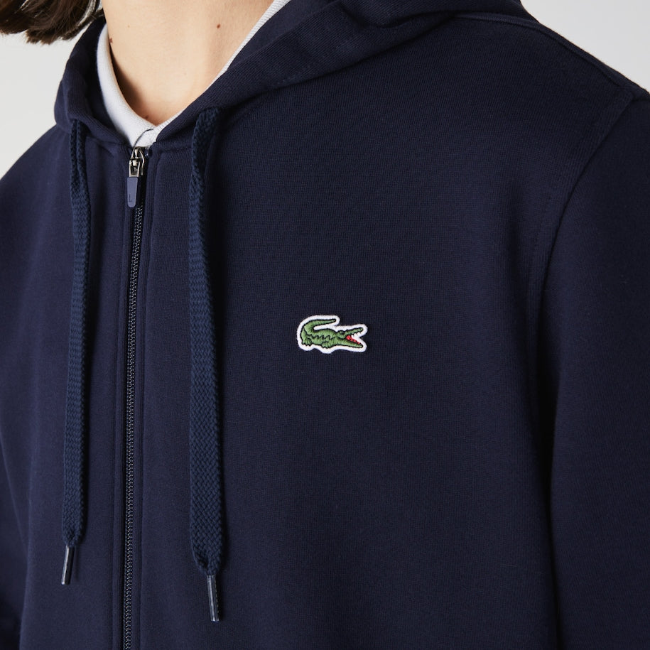 Felpa Lacoste Fullzip / Blu - Ideal Moda