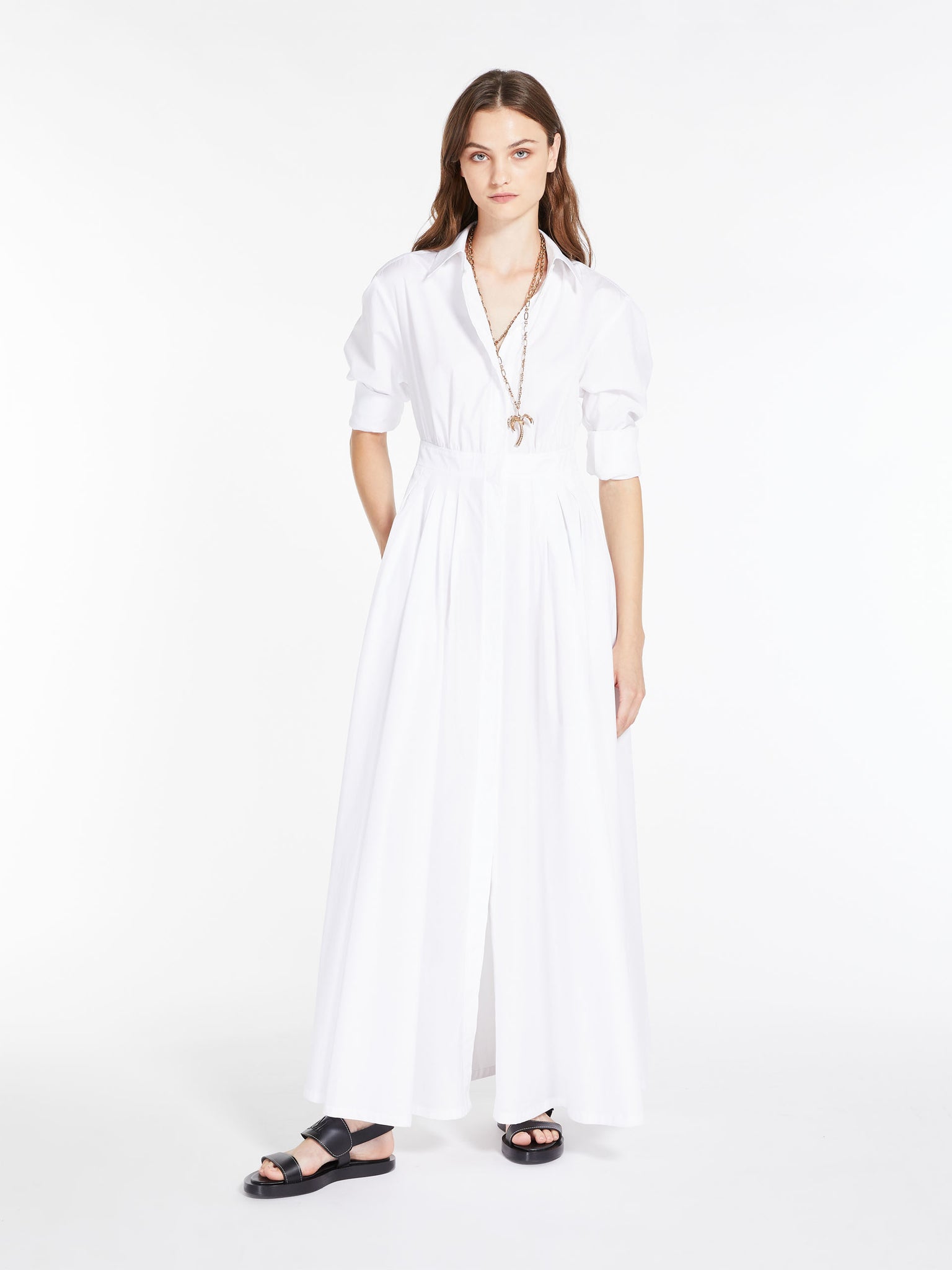Abito Chemisier Max Mara / Bianco - Ideal Moda