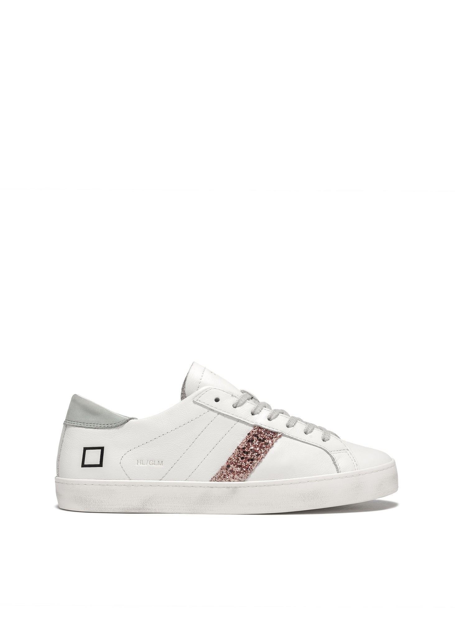 Sneaker DATE Hill Low Glam / Bianco - Ideal Moda
