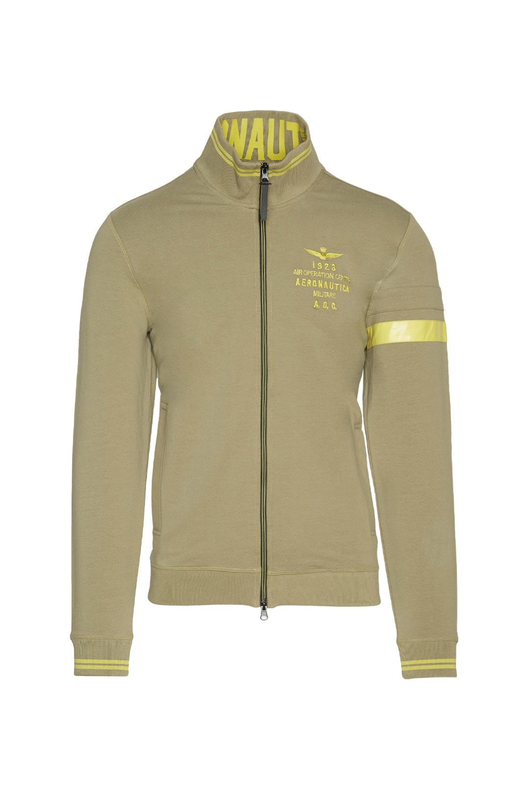 Felpa Full Zip  / Verde - Ideal Moda
