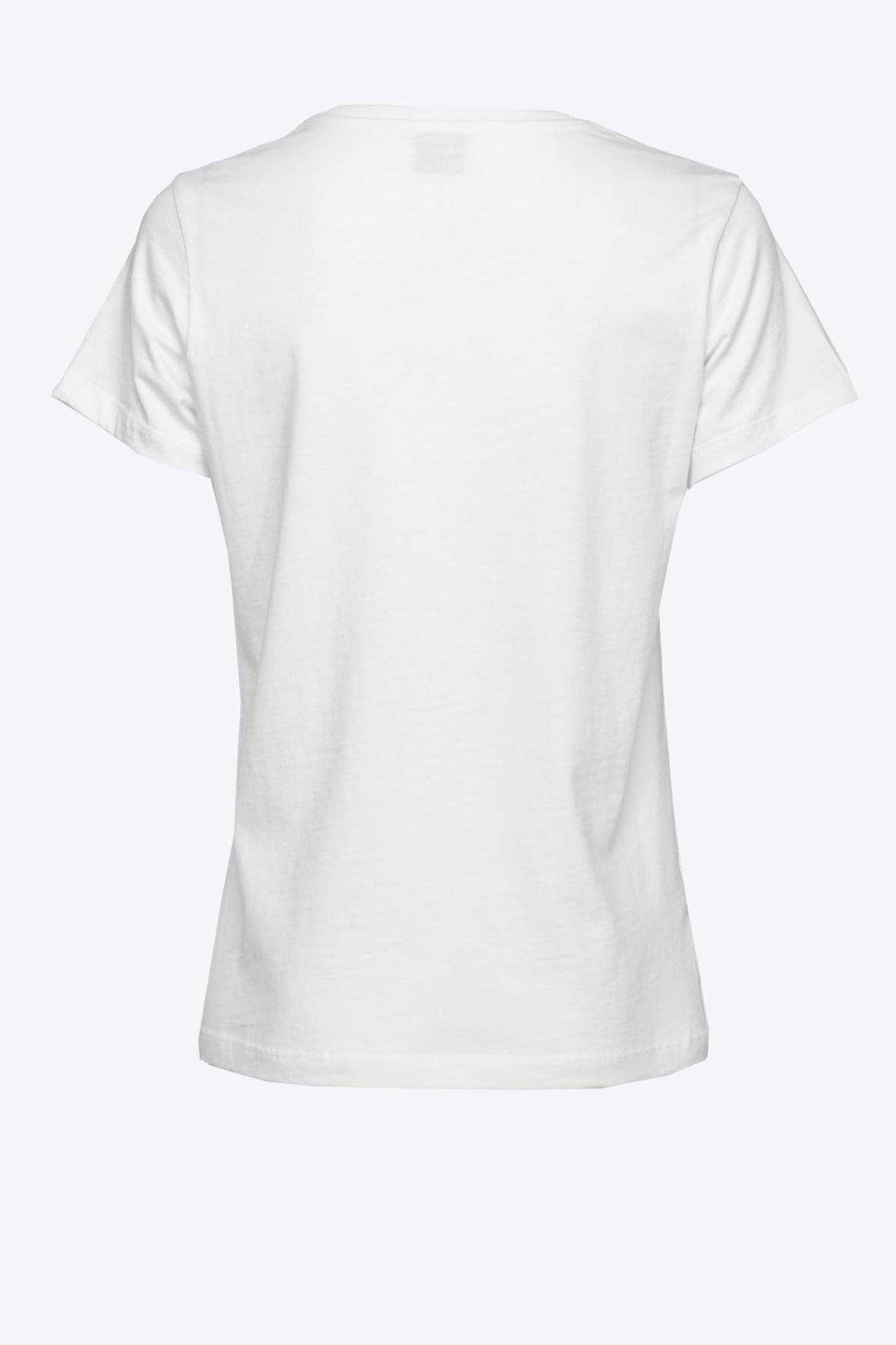 T-Shirt Pinko con Logo / Bianco - Ideal Moda