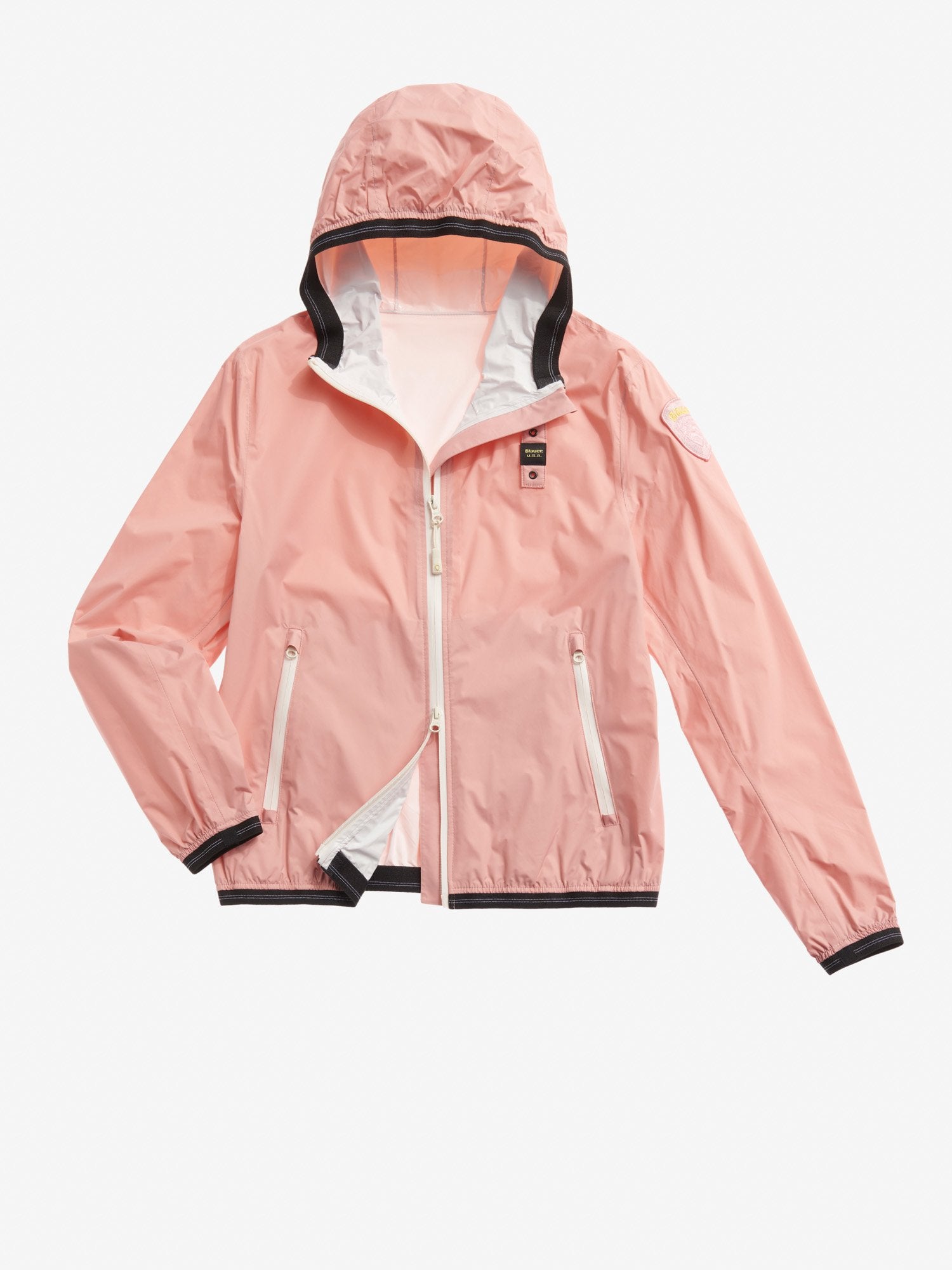 Giacca a Vento Sfoderata TRACY / Rosa - Ideal Moda