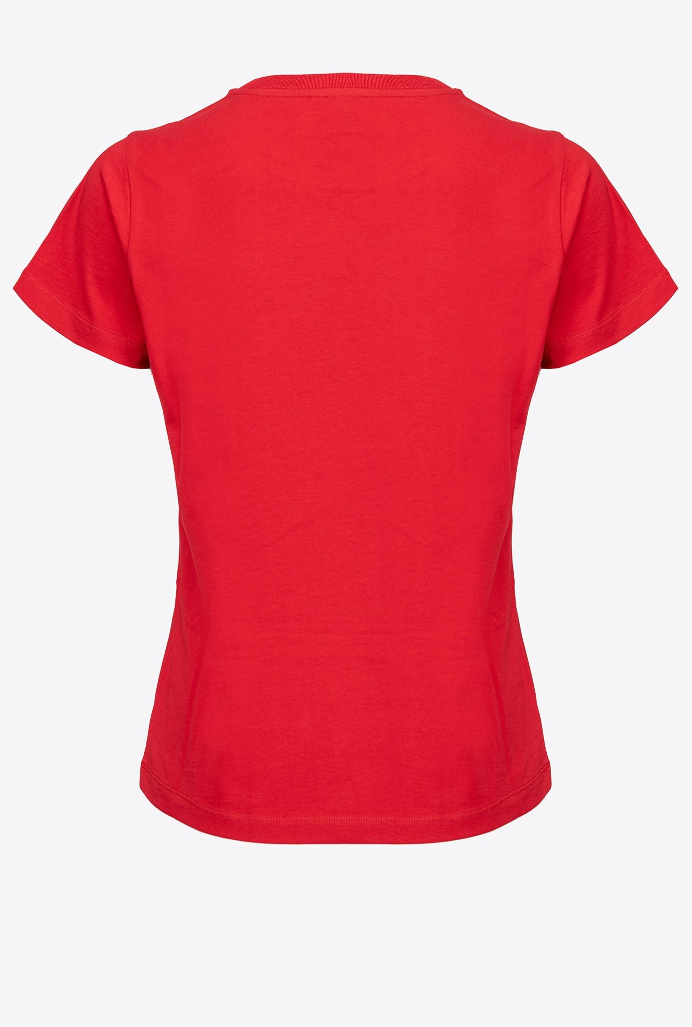 T-Shirt Pinko con Logo / Rosso - Ideal Moda