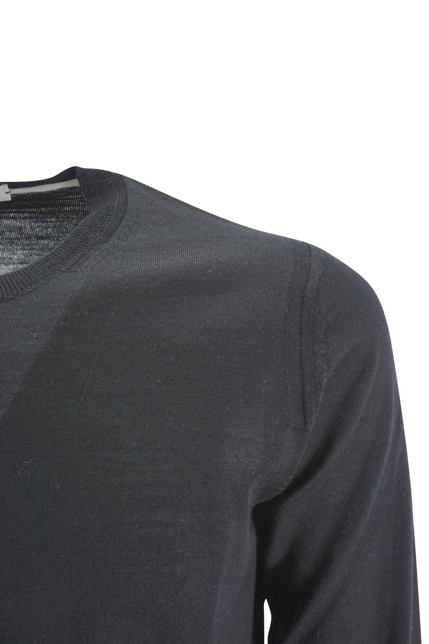 Maglia Paolo Pecora Girocollo / Nero - Ideal Moda