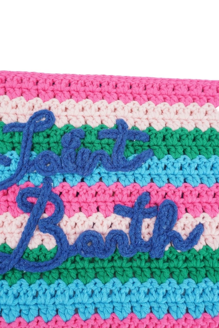 Pochette in Crochet Mc2 Saint Barth / Multicolor - Ideal Moda