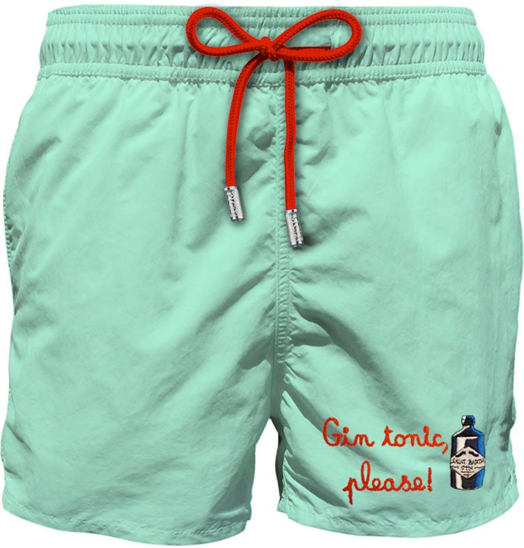 Costume Mare Stampa / Verde - Ideal Moda