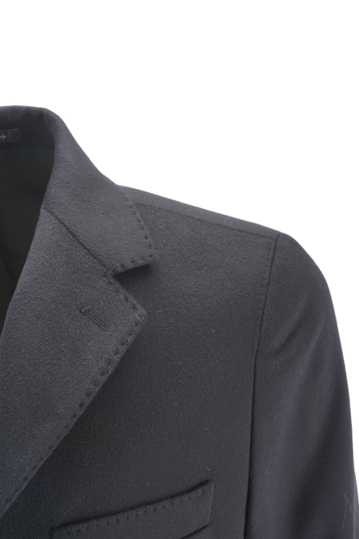 Cappotto in Puro Cashmere / Nero - Ideal Moda