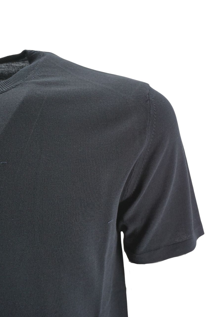 T-Shirt Daniele Fiesoli in Cotone / Nero - Ideal Moda