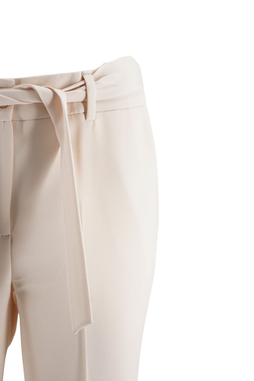 Pantalone Kocca alla Caviglia / Bianco - Ideal Moda