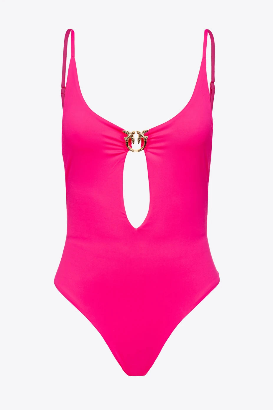 Costume Intero con Fibbia Pinko / Fucsia - Ideal Moda