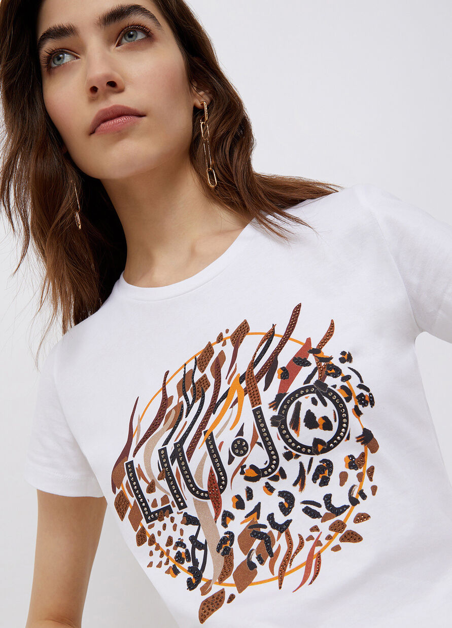 T-Shirt Liu Jo / Bianco - Ideal Moda