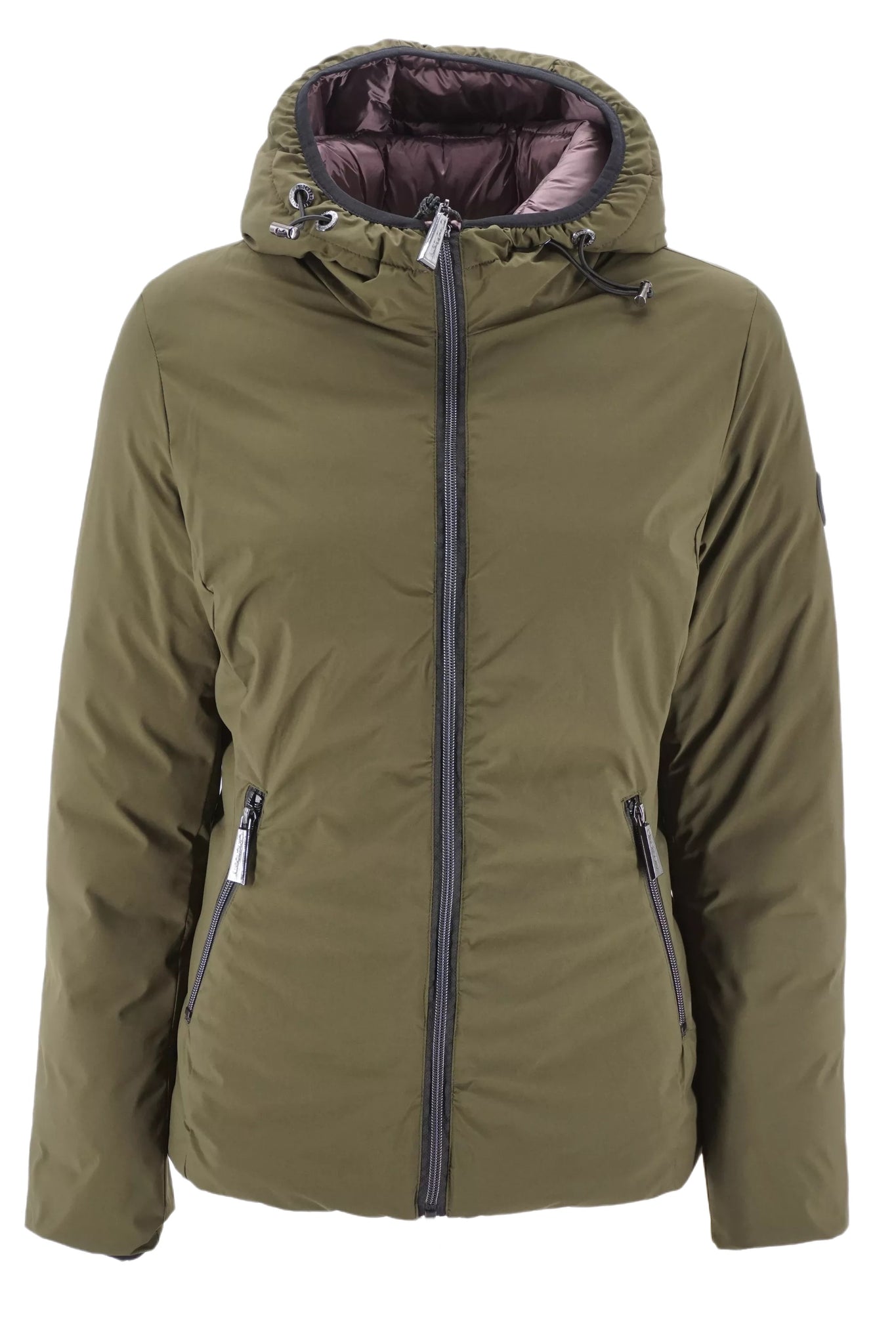Giubbino Reversibile da Donna Clinchberry / Verde - Ideal Moda