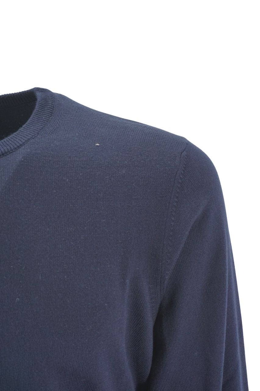 Maglia Heritage Girocollo / Blu - Ideal Moda