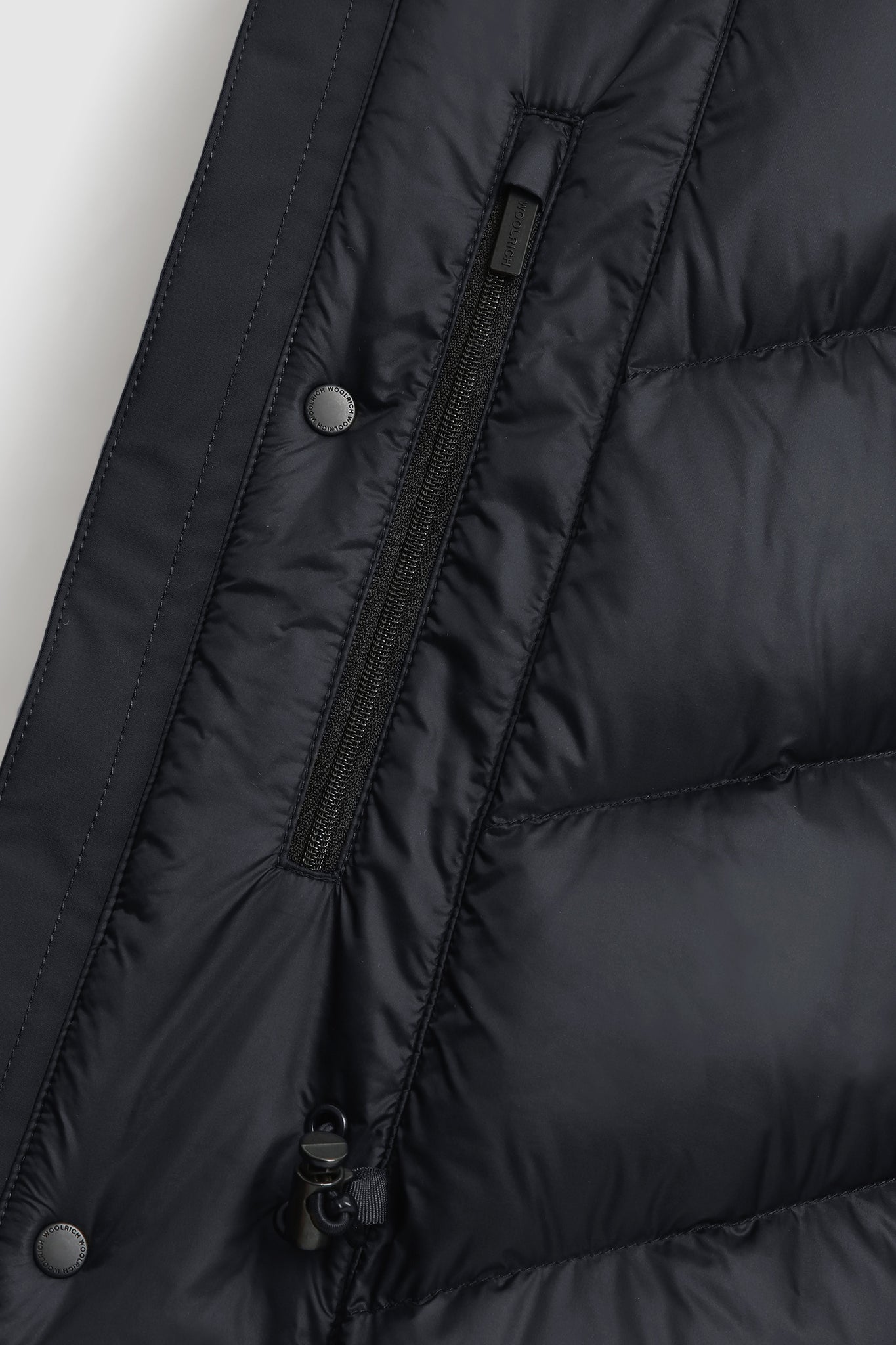 Giubbino Woolrich Mountain Parka Stretch / Blu - Ideal Moda