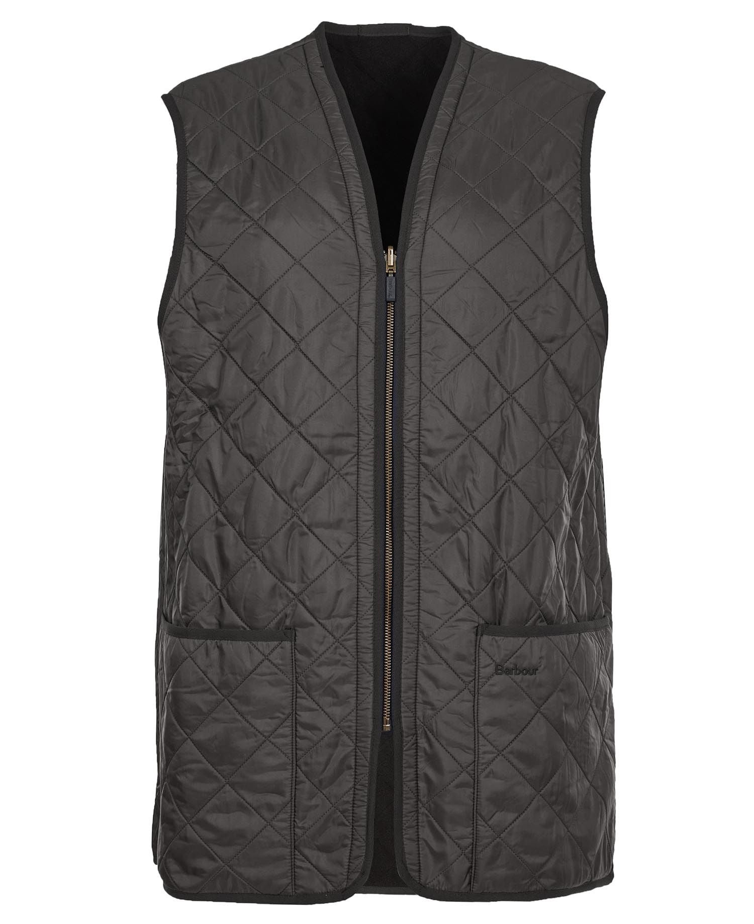 Gilet con Zip Barbour / Nero - Ideal Moda