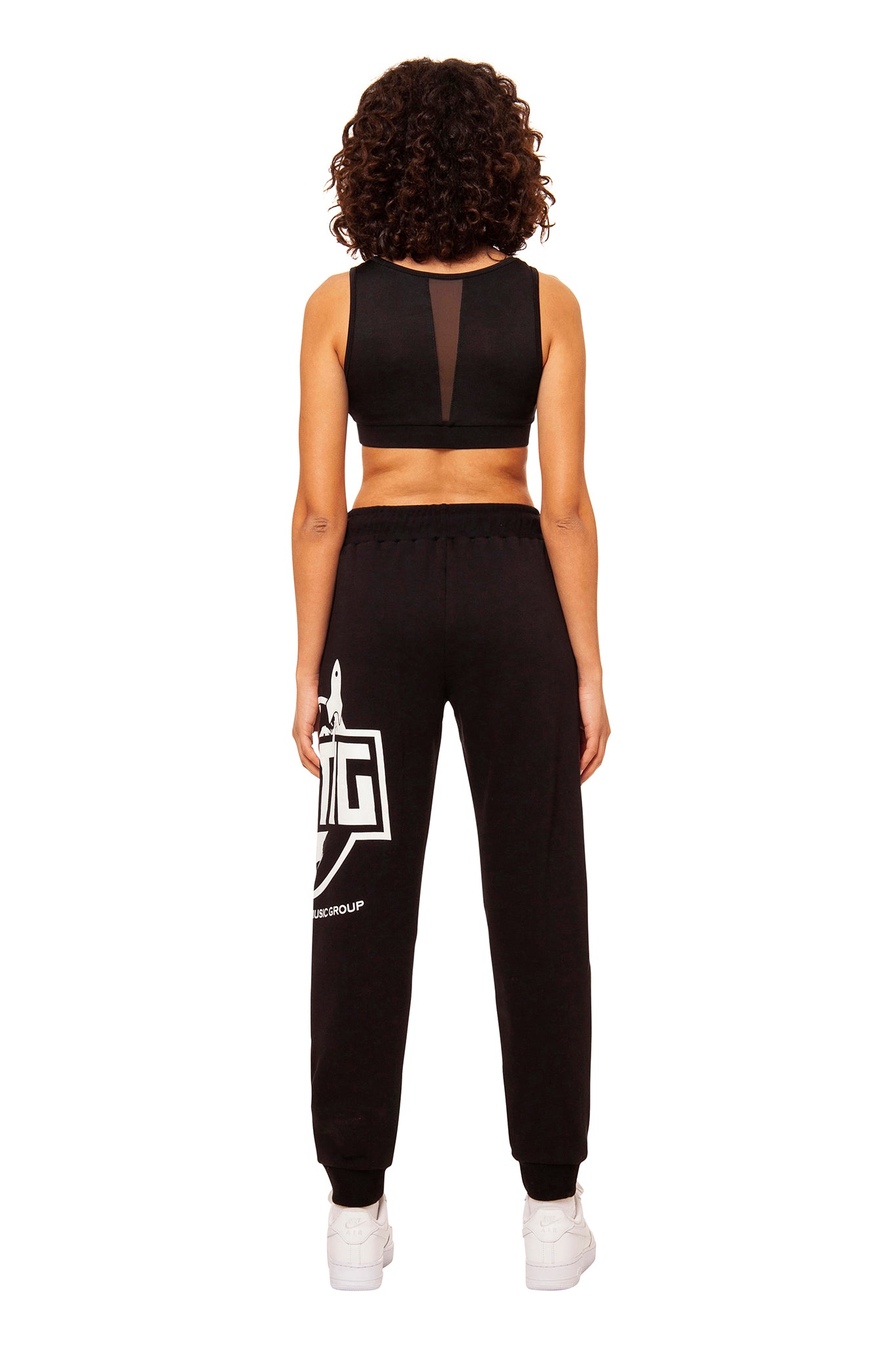 Pantalone tuta unisex / Nero - Ideal Moda