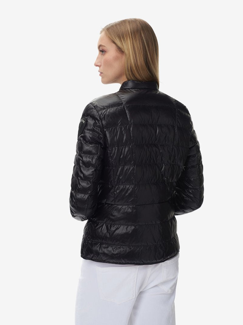 Piumino da Donna con Logo Blauer / Nero - Ideal Moda