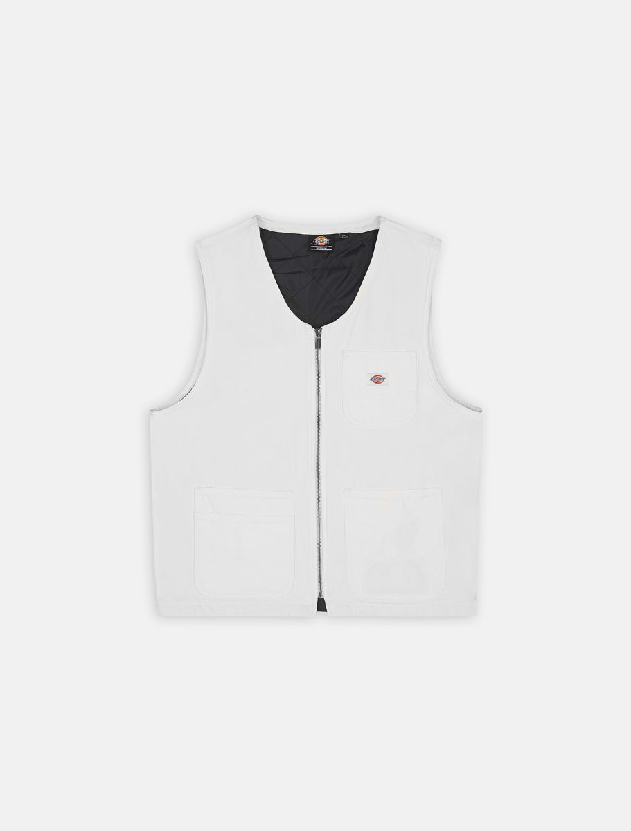 Gilet in Cotone Dickies / Bianco - Ideal Moda