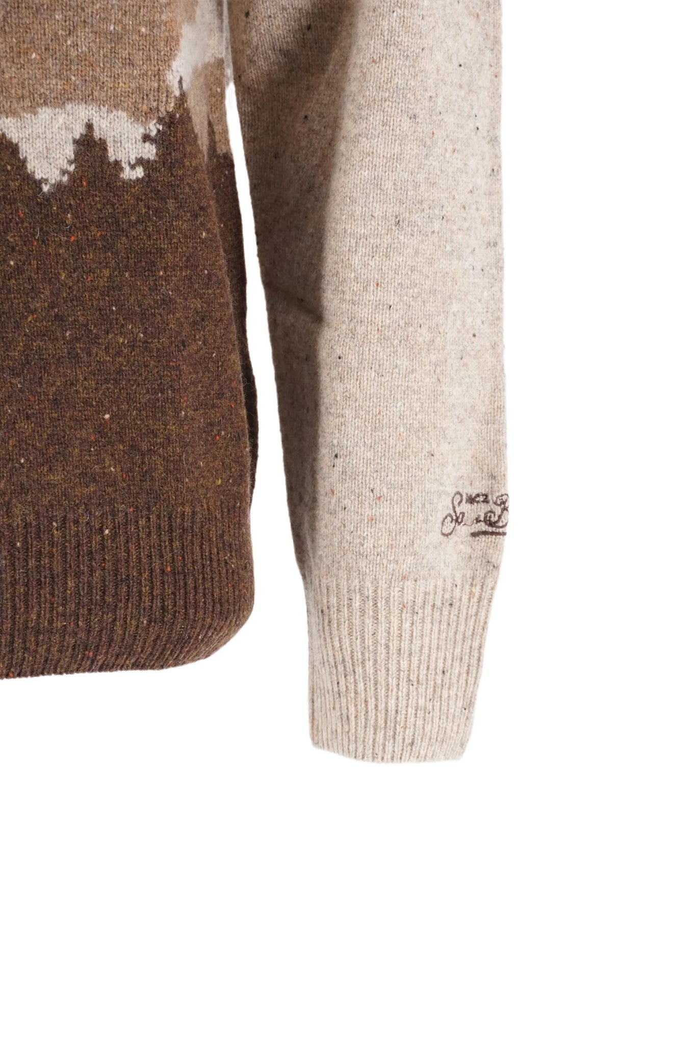 Maglia con Stampa Mc2 Saint Barth / Beige - Ideal Moda