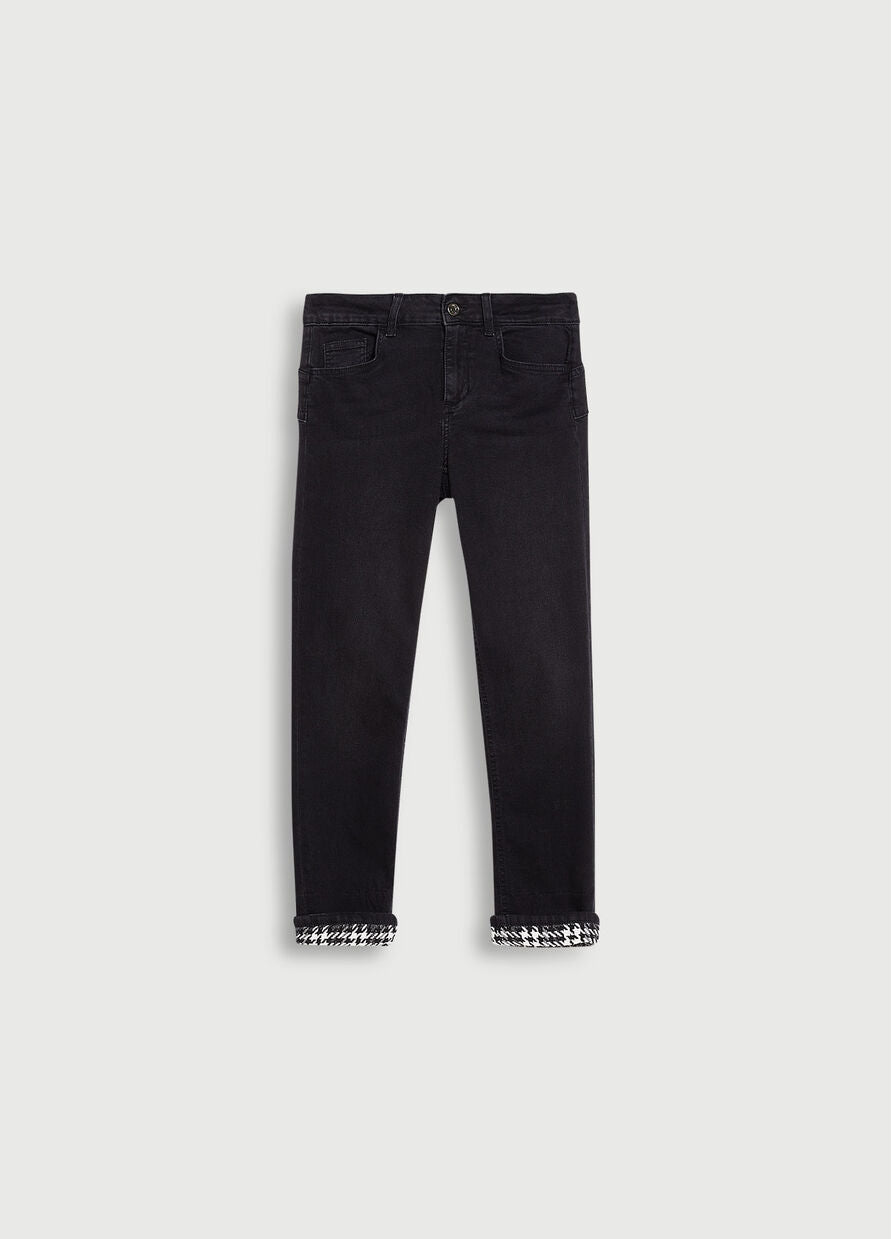 Jeans Skinny Bottom Up Liu Jo / Nero - Ideal Moda