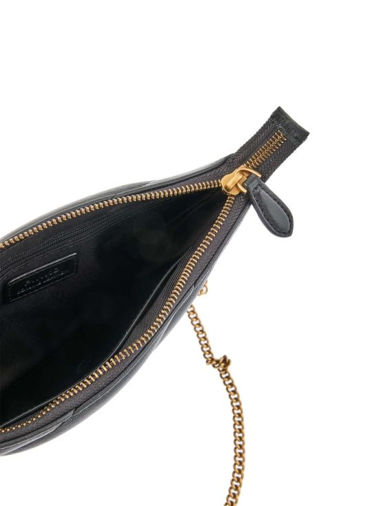 Borsa Flat Classic Maxi Quilt Pinko / Nero - Ideal Moda