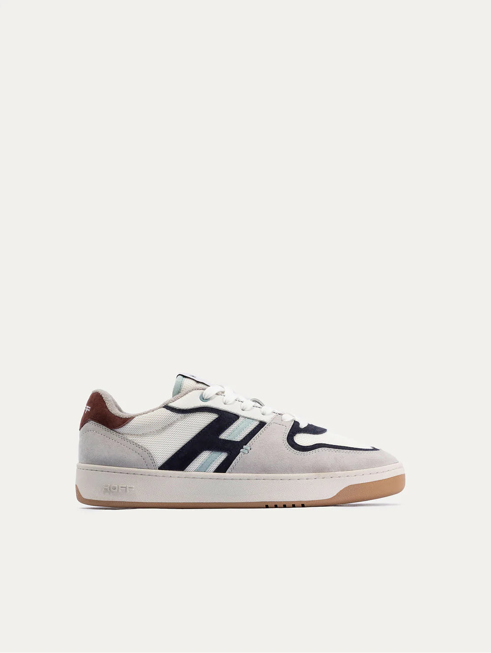 Sneaker con Inserti in Suede Hoff / Bianco - Ideal Moda