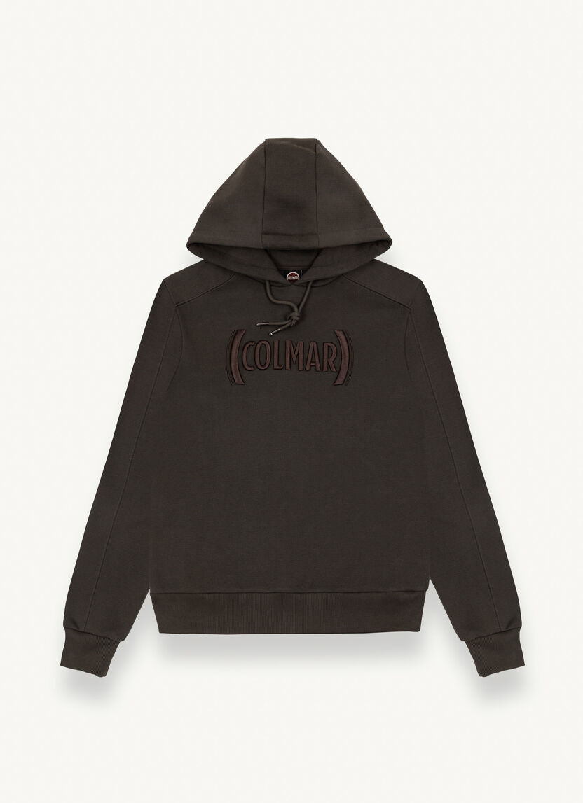 Felpa con Cappuccio Colmar / Marrone - Ideal Moda